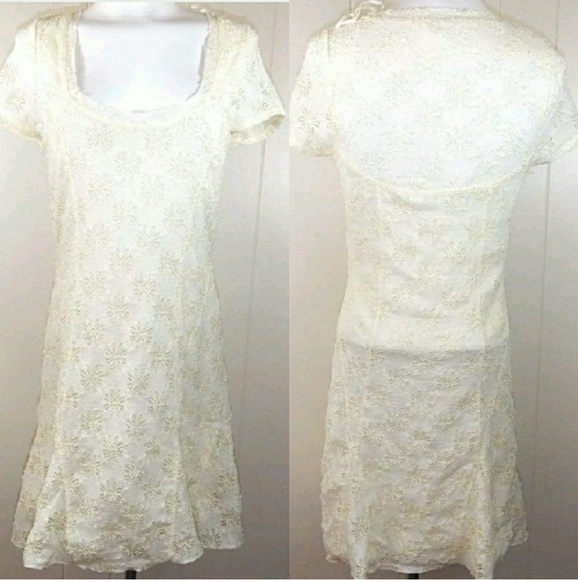 Free People Daisy Godet Stretch Lace Mini Dress - Picture 4 of 4